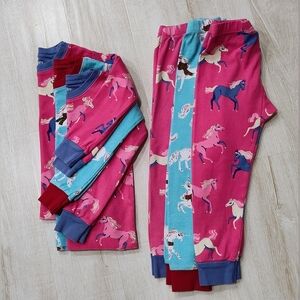 3 Set Pajama For $20. Hatley Kids Unicorn Pajamas - Blue and Pink
